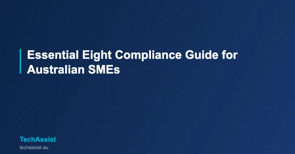 Essential eight compliance