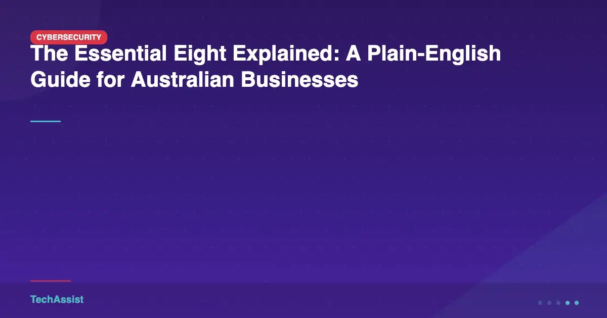 Essential Eight explained