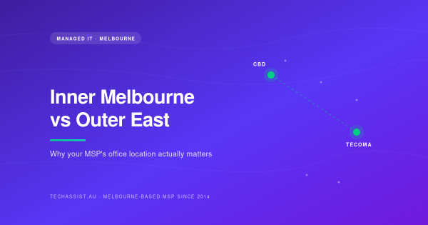 Inner Melbourne vs Outer East: MSP office location matters