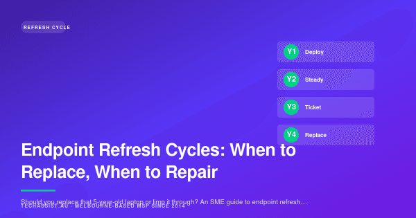 Endpoint Refresh Cycles: When to Replace, When to Repair