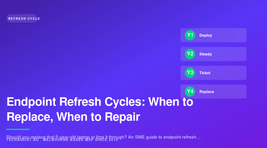 Endpoint Refresh Cycles: When to Replace, When to Repair