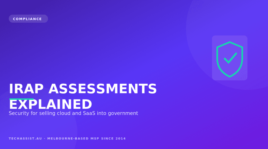 Australian Signals Directorate IRAP assessment and ISM security controls for government-facing systems