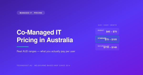 Co-Managed IT Pricing in Australia