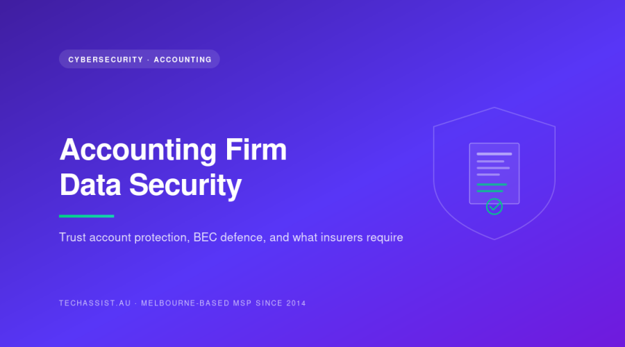Accounting Firm Data Security shield illustration