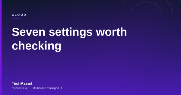 An administrator reviewing security and sharing settings on a cloud management console